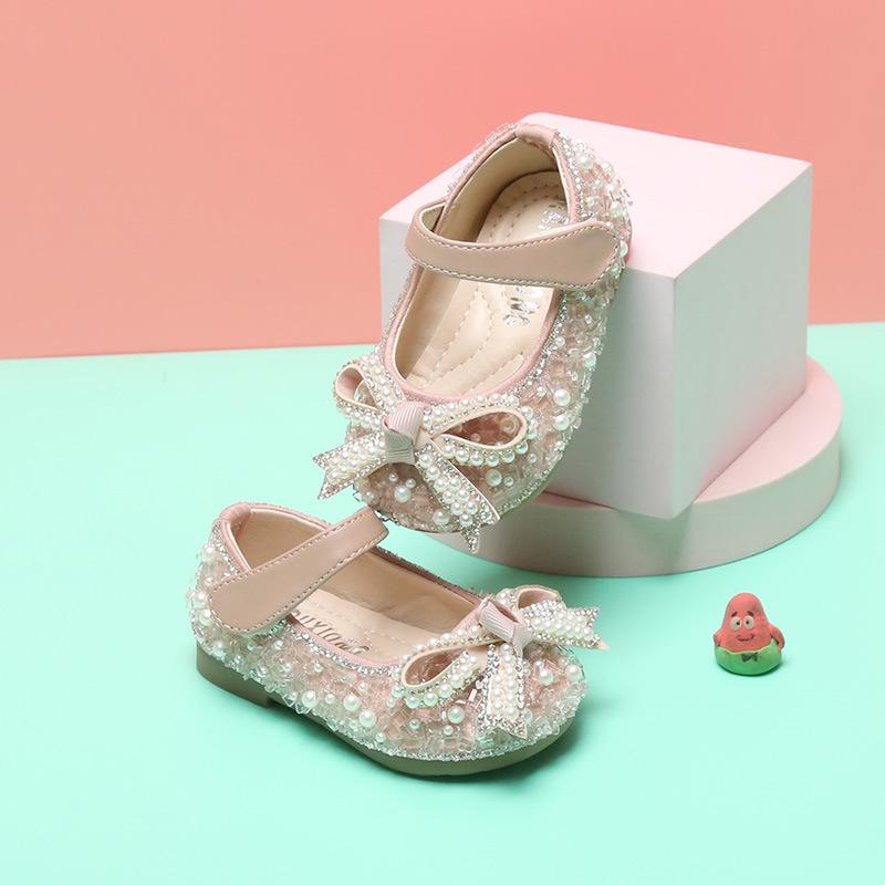 

Baby girl 1-2 years old 3 girls princess baby children s soft sole toddler single new 0 shoes factory order price 15-19 whole pieces (120 pairs) рожевий