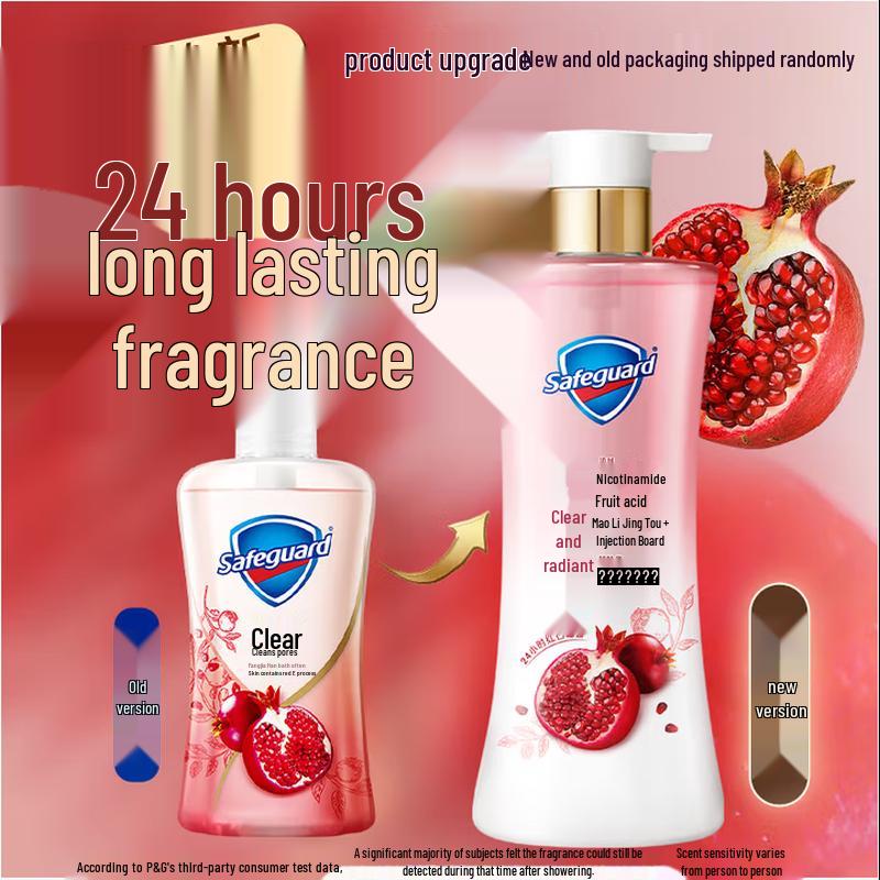 Safeguard Rejuvenating Pomegranate Amino Acid Shower Gel