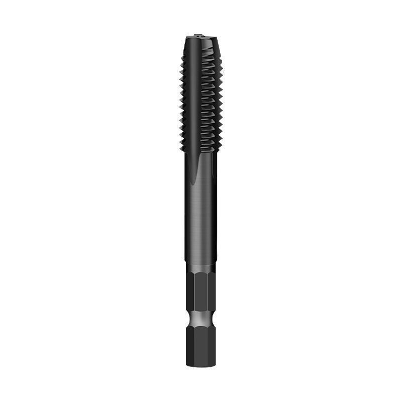 Hex Shank Machine-Compatible Hand Drill Tap & Reamer Set with Straight Flute Bits (M3-M12)