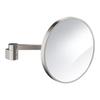 Cosmetic Mirror - Grohe - Selection - Glass and Metal - 7x Magnification - Supersteel