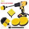 Reinigungsbürste für elektrische Bohrmaschinen, Badezimmeroberflächen, Badewanne, Dusche, Fliesen und Fugenmörtel, Allzweck-Reinigungsset für Power Scrubber