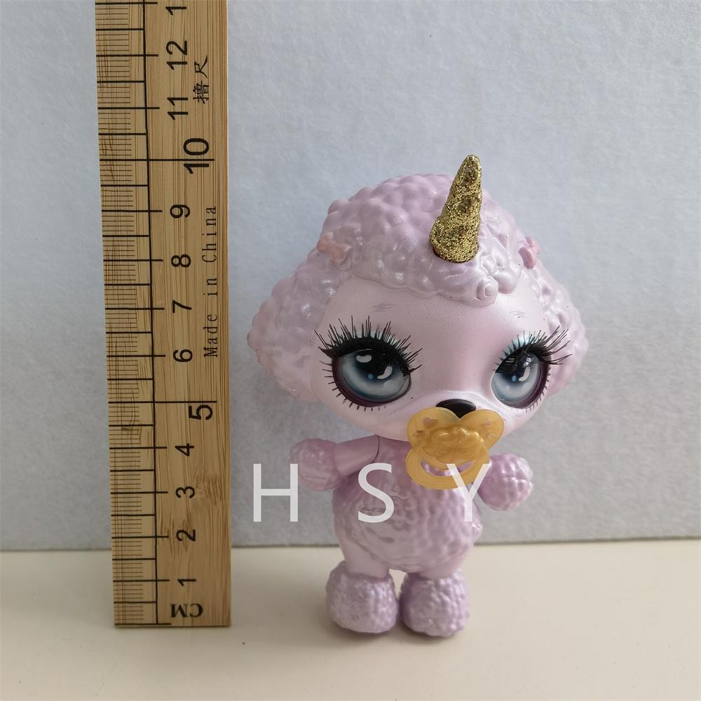 Original 11Cm-13Cm Rainbow Unicorn Doll Little Monster Mud Doll Children'S Game House Toy Set Gift