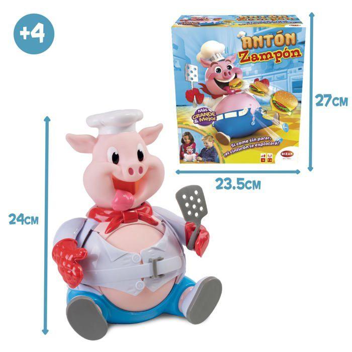 Interactive Board Game - Bizak - Anton Zampón - Fine Motor Skills - 4 Years and Up - 2 Players or More - Duration 15 Min