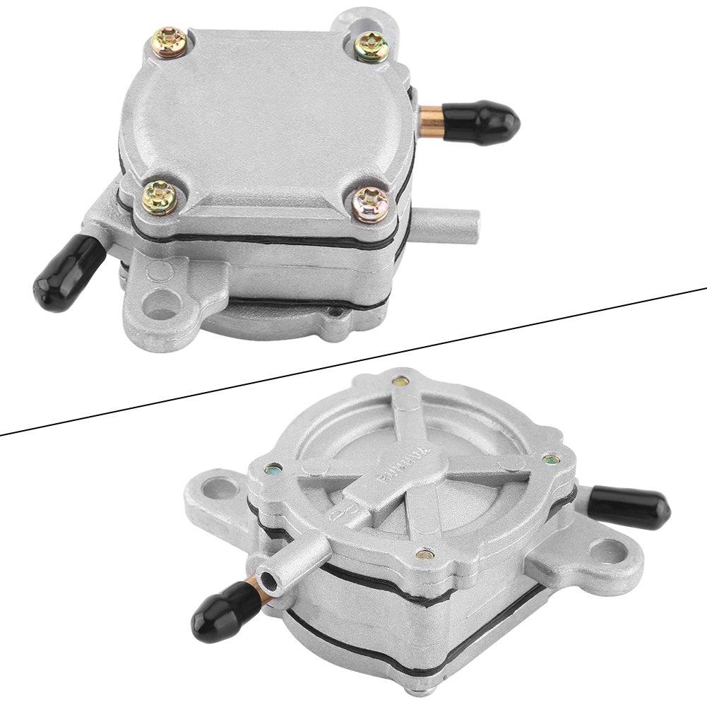 Motorcycle Fuel Negative Pressure Pump Tube Filter, Qiilu Fuel Pump Fuel Pump for Aluminum