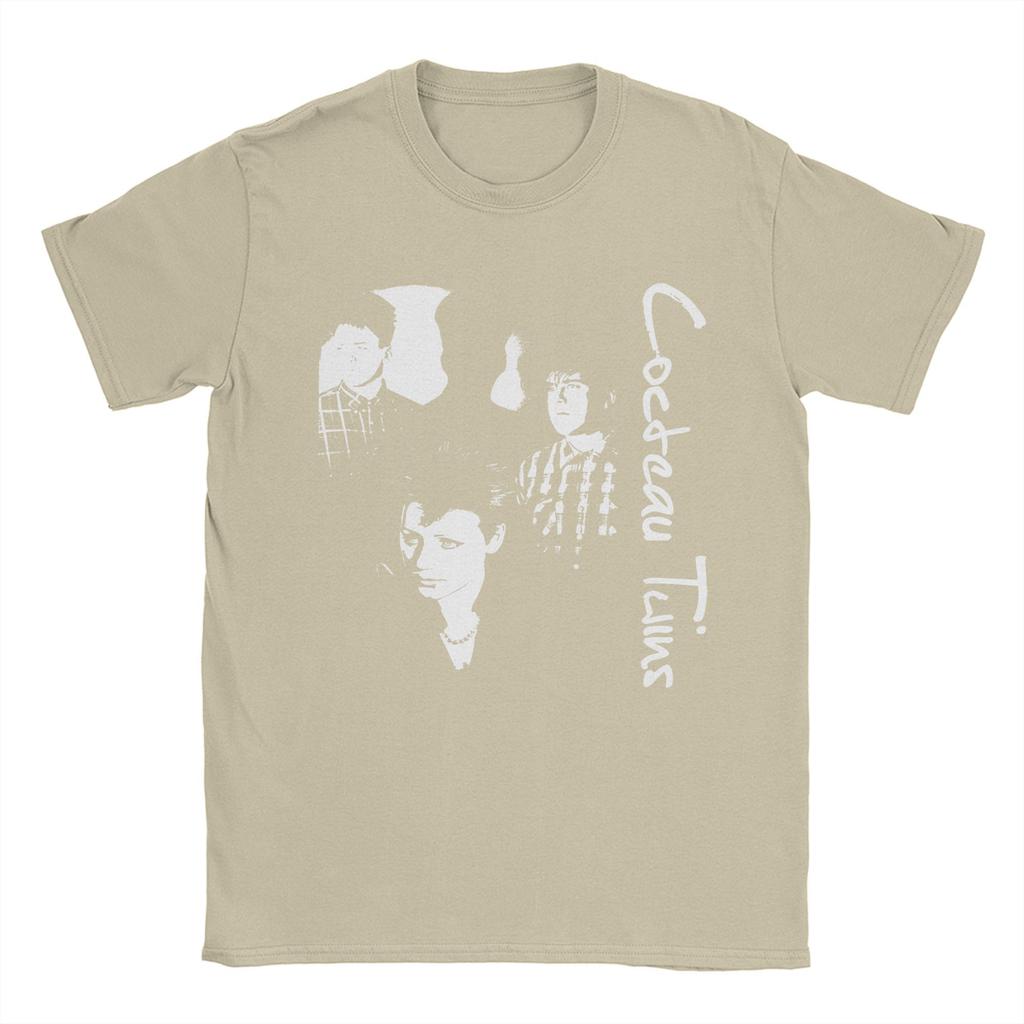 Mens Womens Cocteau Twins Band T Shirt Cotton Graphic Printed Tee Shirts  Top Clothing