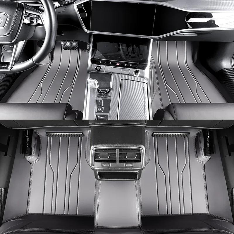 Customized Full Coverage Car Floor Mat for BMW 5 Series E39 1995-2004 E60 F10 G30 2017-2022 G60 Interior Accessories Carpet