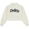 New MLB Shirts Women's Beige 3FDRV0151-07CRS