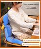 Autumn/Winter Soft Seat and Backrest Cushion for Office Chair or Student Stool