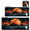 Sunset Landscape Mouse Pad Scenery Nature Mousepad XXL Natural Rubber Desk Mat Fabric Non Slip Rubber Base Desktop Mausepads