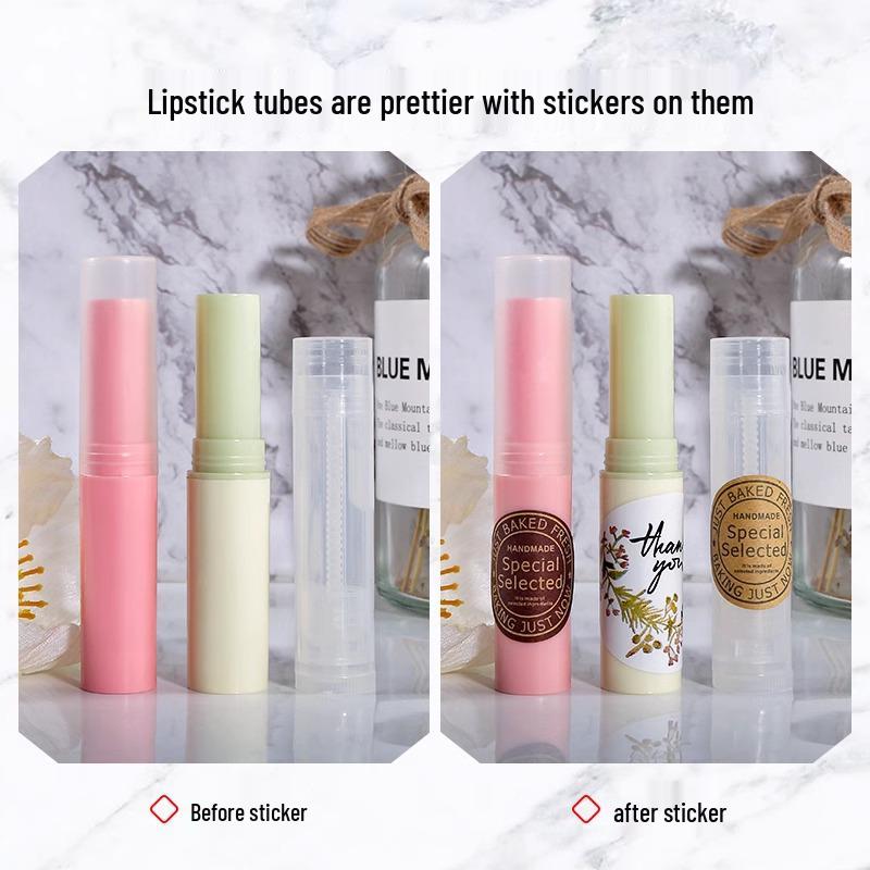 Suya DIY Korean-Style Cute Candy Color Lipstick & Lip Balm Empty Tube Packaging