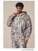 Men's Autumn 2025 Y2K Camouflage Hoodie - American Trendy Desert Tree Branch Design