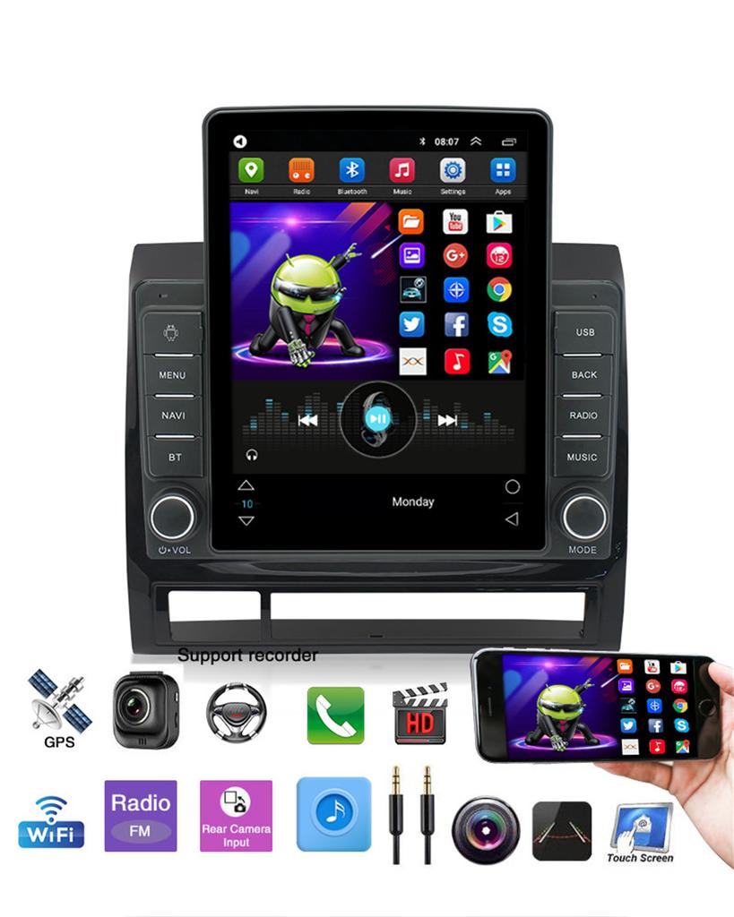 9.5" Android 10.1 Quad-core GPS Navigation RDS FM For Toyota Tacoma Hilux 05-13