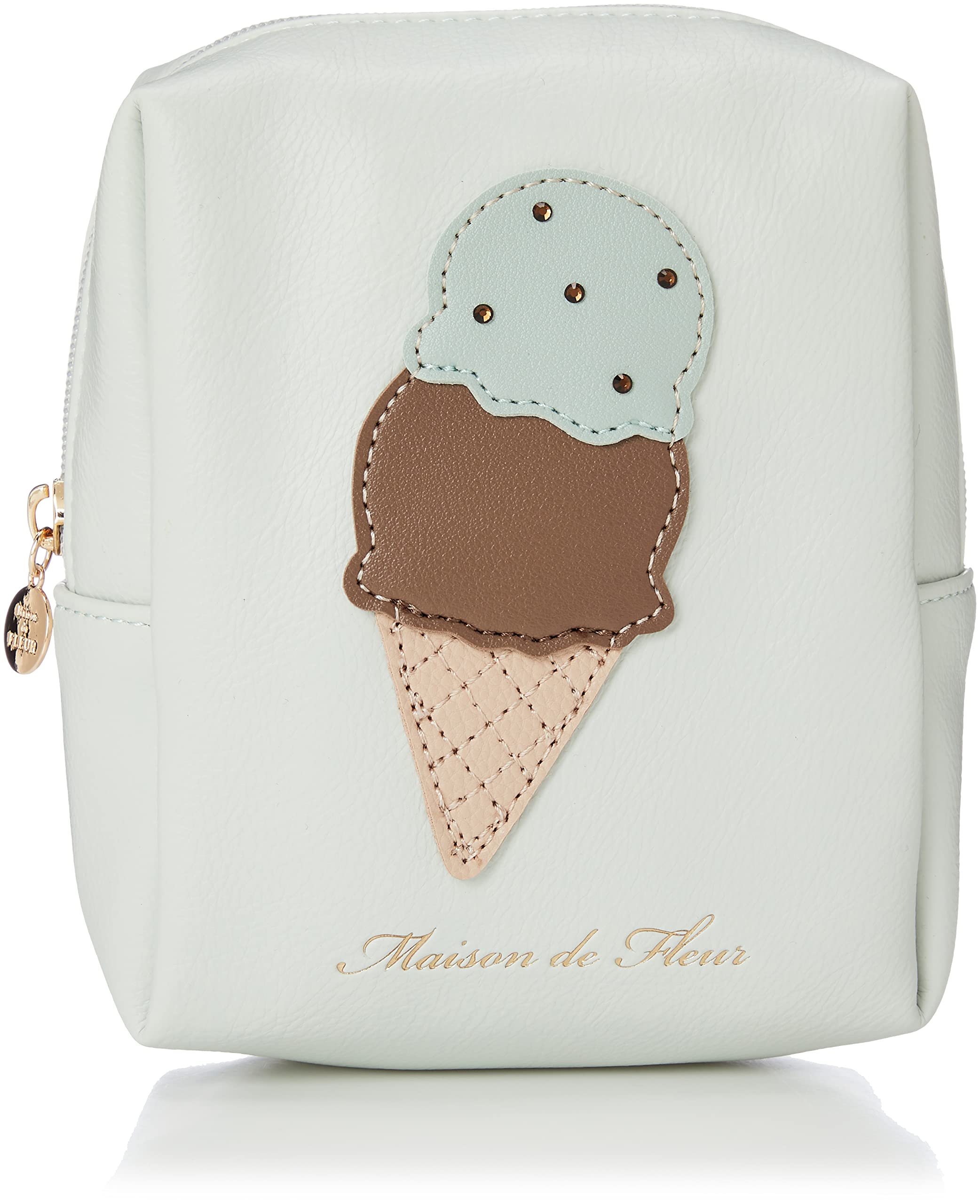 

de Pouch Ice Square Pouch for Women 8A22FJJ3200 Mint [Maison Fleur] м ятний