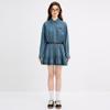 LEDIN Fashion Denim Shirt Dress