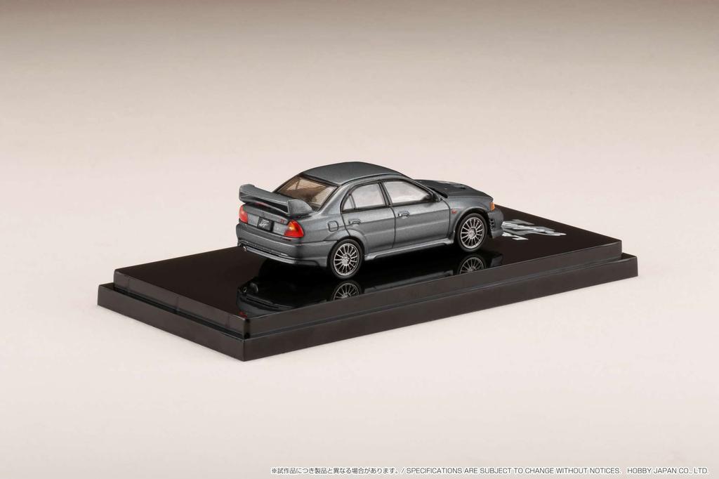 HJ64 Mitsubishi Lancer GSR Evolution 6 1999 Gray Metallic Finished Product 1/64 (CP9A) (Custom Color)