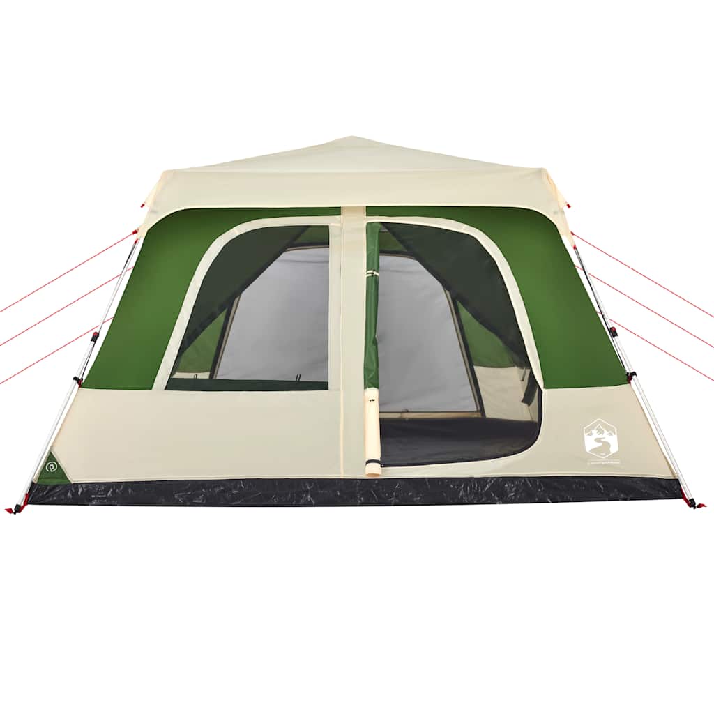 Dome Family Tent for 10 Persons Green Quick Release