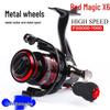 All-Metal Long Cast Spinning Reel for Lure and Sea Fishing with Rock Rod Compatibility
