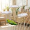 Wear Resistant Parrot Play Rack Bite Resistant Parrot Perch Platform  Bird Cage