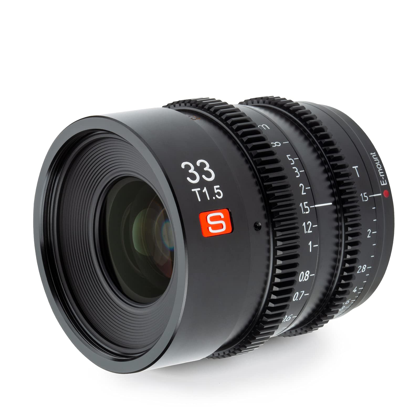 

VILTROX S33mm Single Focus Lens Large Diameter Cinema Lens for Sony E Mount Interchangeable Lens Lightweight Manual Focus For Movie Shooting