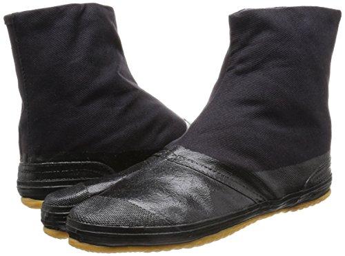 Moonstar Tabi Socks for Men and Women, Magic Fitter 5-Piece Set, Black, Size 26.0 cm, 2E