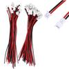 Coolotic 40 Pieces 20 Pairs JST 1.25mm 15cm Plug Connectors 2-Pin Male Female Extension Cables Tinned Copper RC Lipo Battery Helicopter