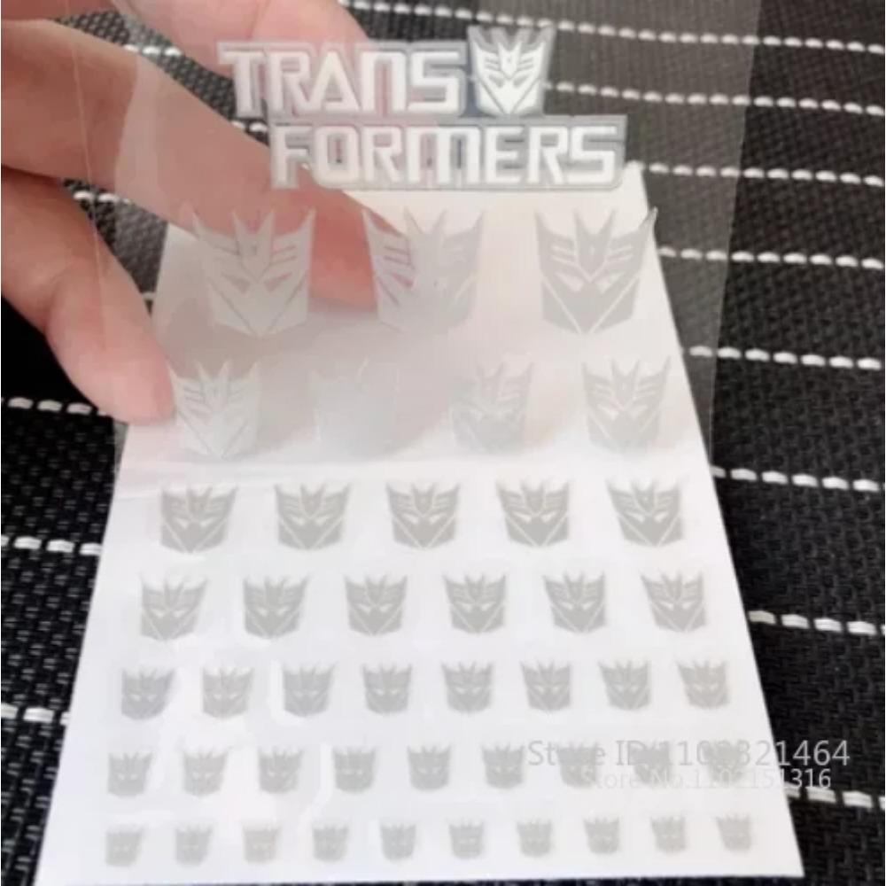 Decepticons Autobots G1 Çıkartmaları 45+ Sembol Çıkartma Özel Kendin Yap Sahne Aksesuarları Dekorasyon Araba Çıkartması