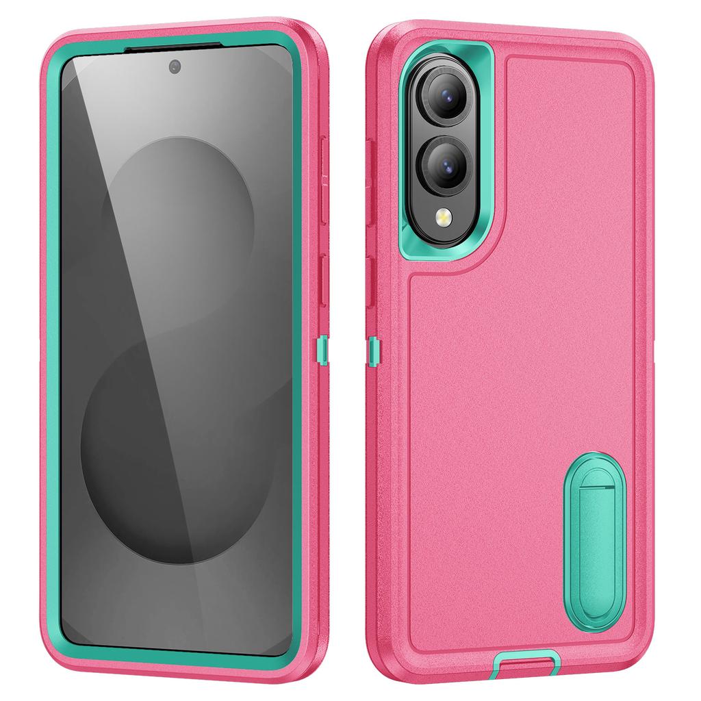 Applicable To Samsung S25Edge Defender Three-proof Mobile Phone Case Samsungs26U Bracket Anti-drop Cover