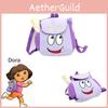 Cute Dora The Explorer Plush Backpack For Kids Kindergarten Schoolbag Children Gift