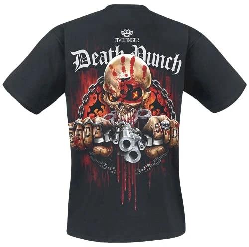 Spiral - 5FDP - ASSASSIN (Unisex Black Short Sleeve T-Shirts) Ex Ex Large S