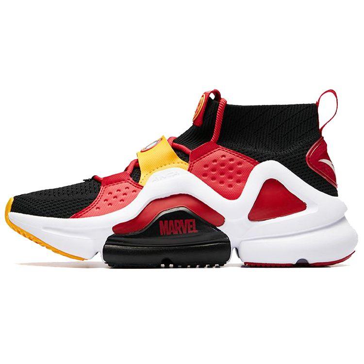 

Мужские кроссовки Anta Marvel x Sock Iron Man, красные, черные, белые 91928812-9