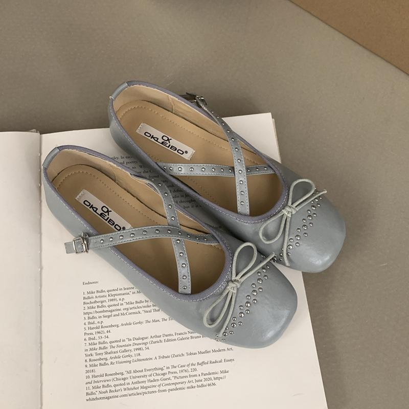 Fashion SUOJIALUN 2025 Spring New Brand Women Flat Shoes Fashion Round Toe Ladies Elegant Mary Jane Shoes Soft Flat Heel Single Shoes