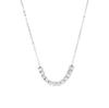 S925 Sterling Silver Gold Square Necklace: Minimalist Sugar Cube Clavicle Chain for Women, Light Luxury Design for Spring/Summer
