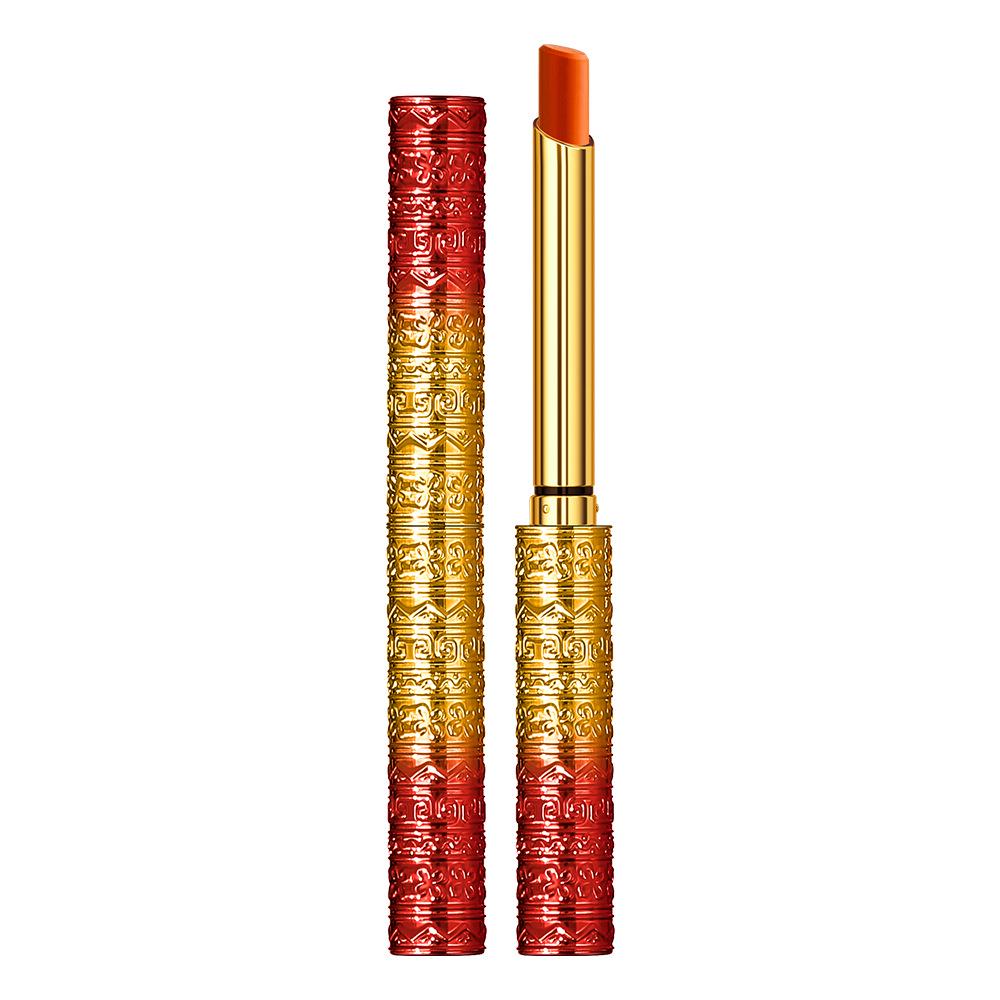 Jiao Zhi Wu Yu Velvet Non-Stick Lipstick: Moisturizing, Long-Lasting, Color-Locking, Brightens Complexion.