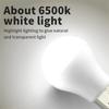 10 Packs Mini Portable Cool White USB LED Night Light, Eye Protection Book Reading Lamp, Interior Bedside Lighting Small Bedroom Room USB Plug Lamp