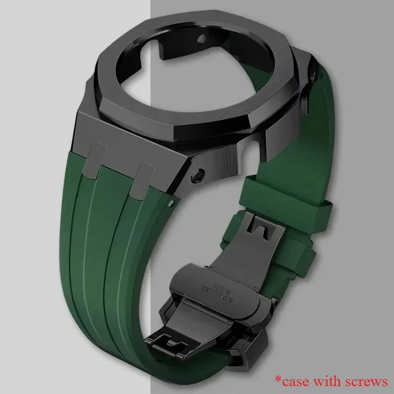 Gen4 Metal Case Bezel Frame GA2100 GAB2100 Casioak Mod Kit Modification Frame For GA2110 Metal Rubber Strap Accessory Wholesale