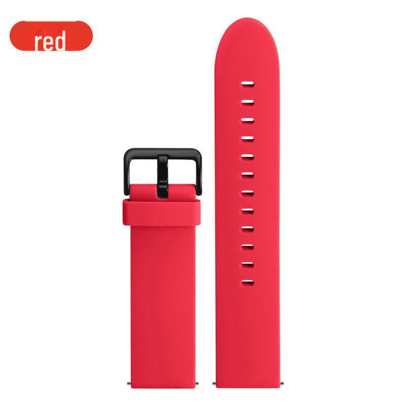 

Силиконовый ремешок для часов Xiaomi Watch Color2 - 22 мм ремешок для умных спортивных часов красный