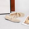 Damen Mesh Ballerinas Sommer Mary Jane Schuhe Ballerina Laufschuhe Rutschfest Quadratische Geschlossene Zehenpartie Mary Jane Ballerinas mit Verstellbarem Riemen Abendschuhe