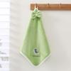 Towel absorbent coral fleece wipe headscarf cartoon children's face towel children's towel dry hair towel baby bath face towel
