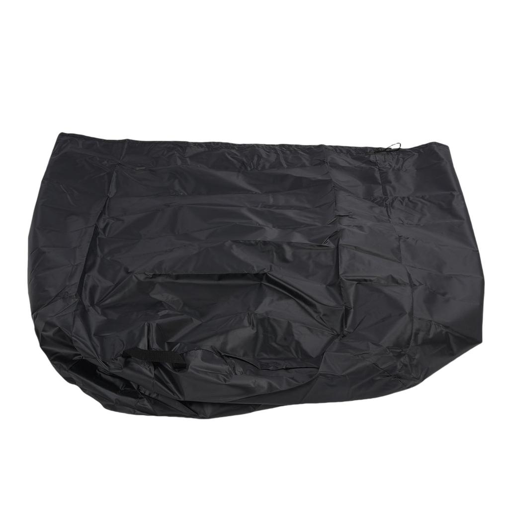 Häckselhäcksler Abdeckung Silberbeschichtetes Oxford-Gewebe Staubdicht Regendicht Laubhäcksler Abdeckung für Außen