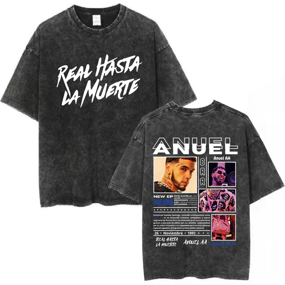 Alvaro Diaz Sayonara Album Vintage Washed T Shirts Mens Clothing Hip Hop Oversized Short Sleeve Tshirt Casual Cotton Tshirts