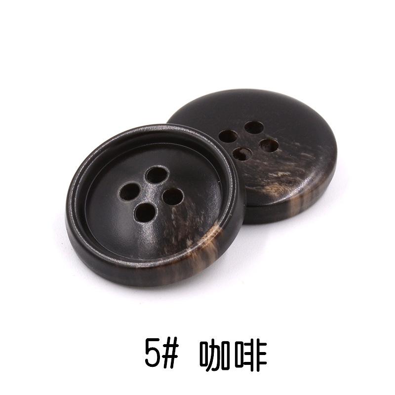 

Three Loves, пальто, костюм с пуговицами в четыре глаза, свитер, повседневный костюм, брюки, пуговицы для пиджака, женские пуговицы для тренча 5 #Coffee * 15MM * Round