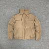 Mens Thick Puffer Jacket Warm Winter Streetwear Loose Fit Cotton Coat Teens