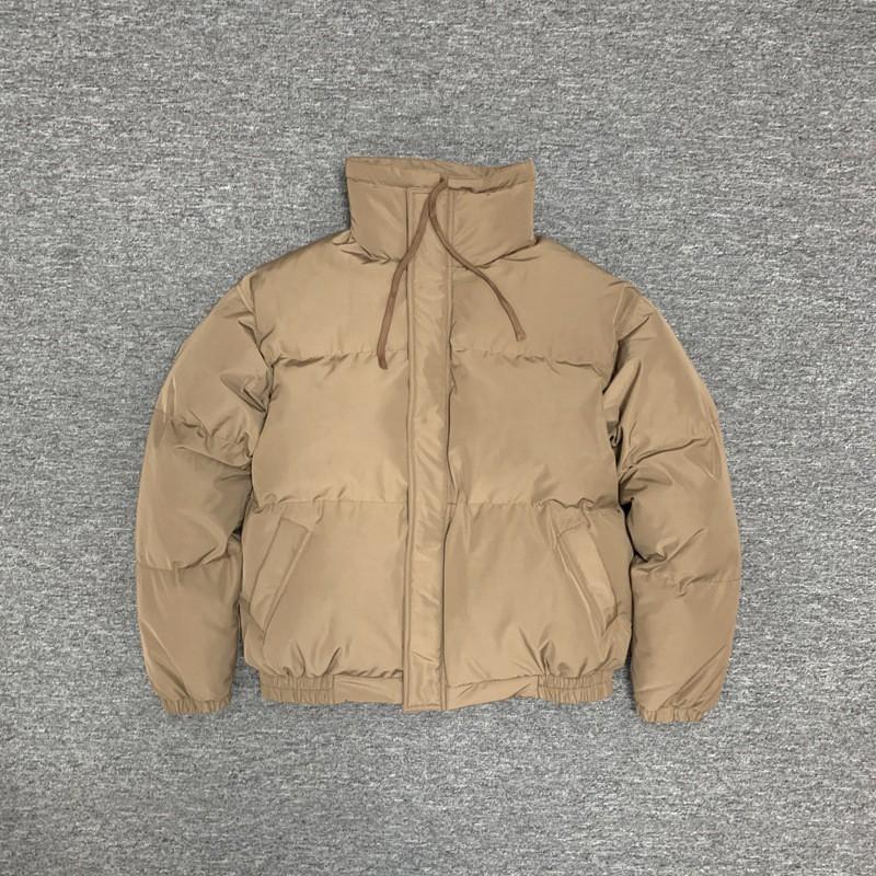 Mens Thick Puffer Jacket Warm Winter Streetwear Loose Fit Cotton Coat Teens