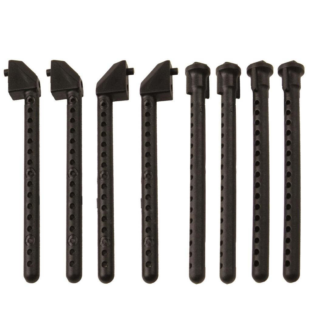 Pack of 8 Plastic RC Car Body RC Car Shell Holder Fixed Compatible with Sakura Scale Drift RC Racing Supports, Mounts, D4, D3-XI, S, CS, 1/10