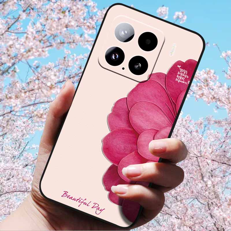 For Xiaomi 15 Pro 5G 6.73"Cases 3D Relief Soft Silicone Cover Retro Embossed for Xiaomi 15 5G Phone Mi 15pro 15 3D Soft TPU Case