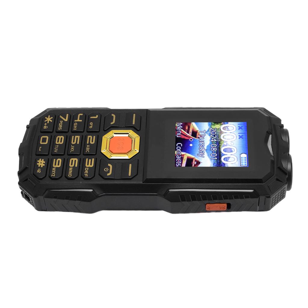 4G Elderly Phone 1.8 Inch HD Screen Dual Card Dual Standby 32MB and 32MB Memory Mobile Phone Black