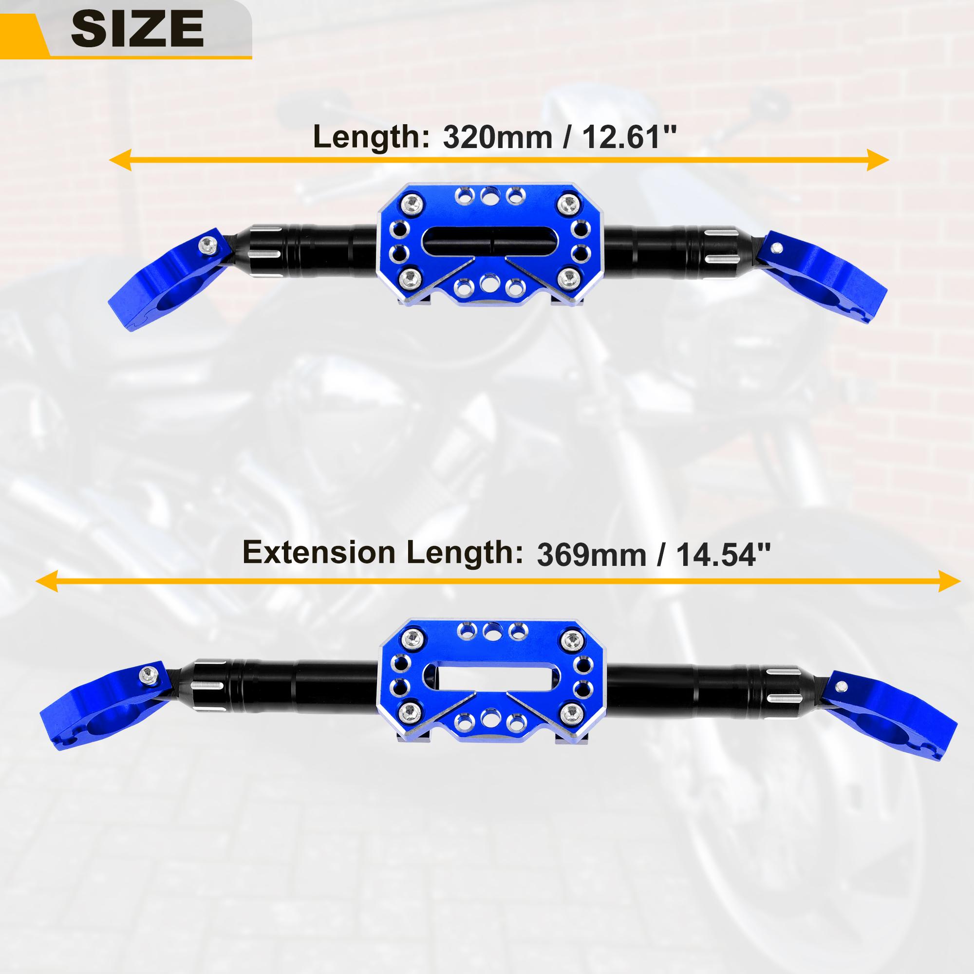 Motoforti Motorcycle Handlebar Universal Adjustable Aluminum Alloy Balance Bar Handle Bracket Center Motorcycle Parts