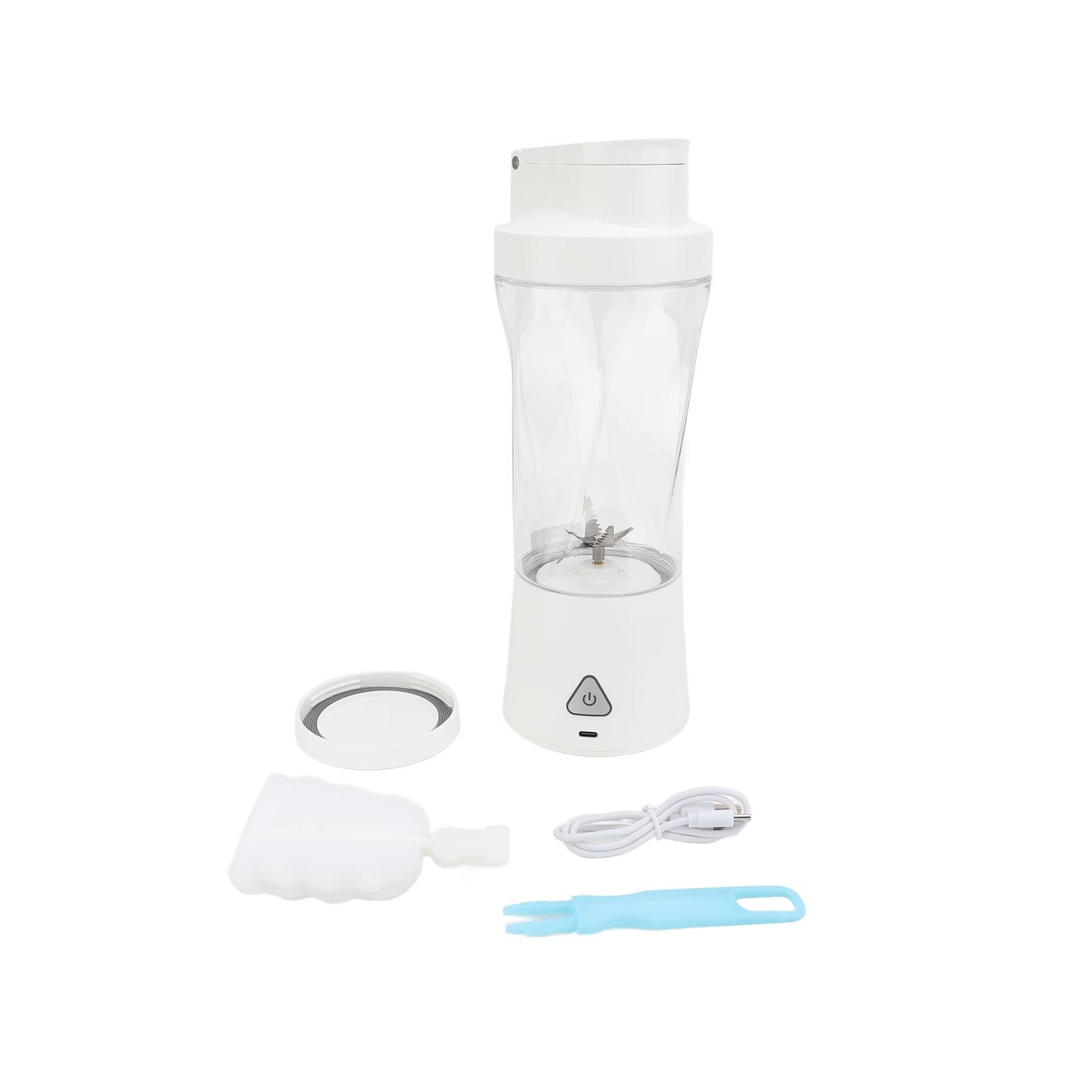 

Портативный блендер 360 Вт 700 мл 20000 об/мин PCTG Дорожная мини-чашка-соковыжималка Фруктовый миксер для спортзала дома офиса Spo White