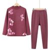 YUZHAOLIN Women's Plus Size Thickened Thermal Underwear Set