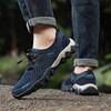 Men Hiking Sports Shoes Breathable Mesh Sneakers for Camping Trekking Man Trainers Outdoor Sports Shoes Anti-slip Hiking Shoes